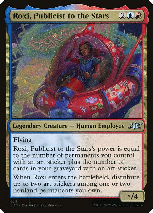 Roxi, Publicist to the Stars [Galaxy Foil]