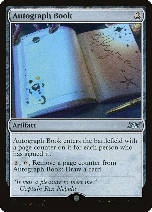 Autograph Book [Galaxy Foil]