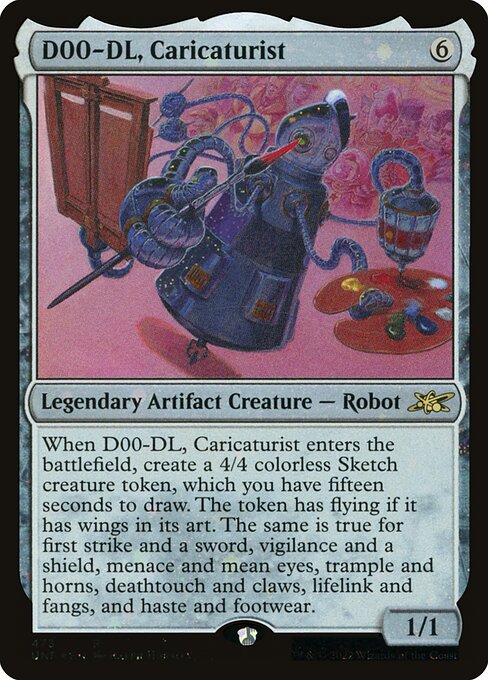 D00-DL, Caricaturist [Galaxy Foil]