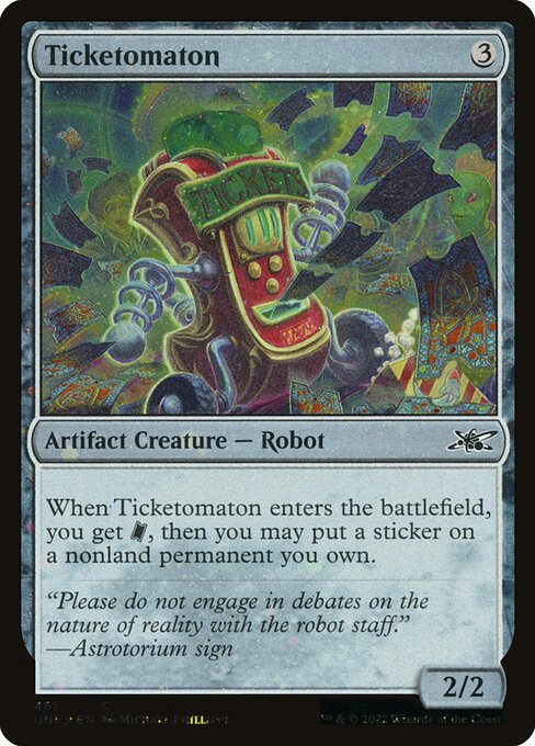 Ticketomaton [Galaxy Foil]