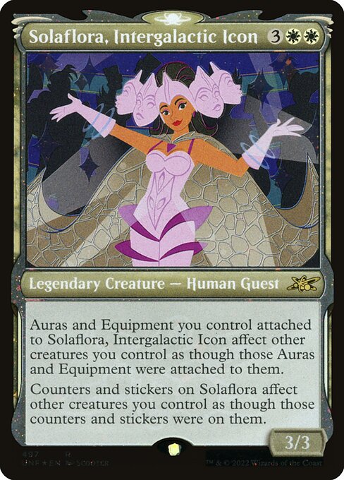 Solaflora, Intergalactic Icon [Showcase Galaxy Foil]