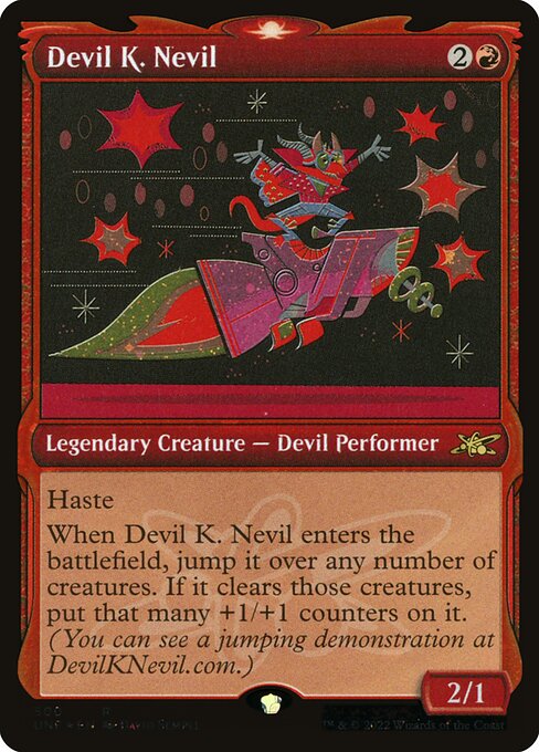 Devil K. Nevil [Showcase Galaxy Foil]