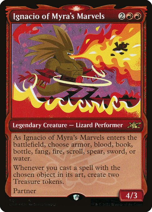 Ignacio of Myra's Marvels [Showcase Galaxy Foil]
