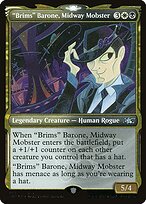 "Brims" Barone, Midway Mobster [Showcase Galaxy Foil]