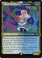 Claire D'Loon, Joy Sculptor [Showcase Galaxy Foil]