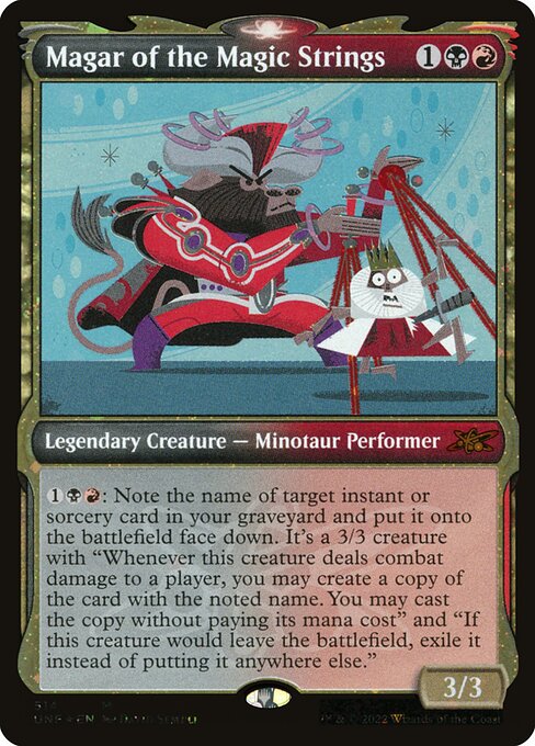 Magar of the Magic Strings [Showcase Galaxy Foil]