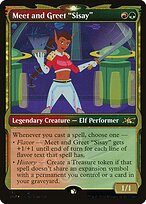 Meet and Greet "Sisay" [Showcase Galaxy Foil]