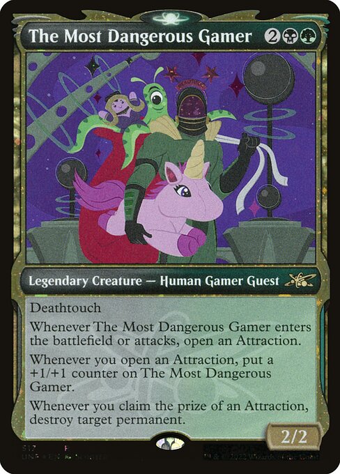 The Most Dangerous Gamer [Showcase Galaxy Foil]
