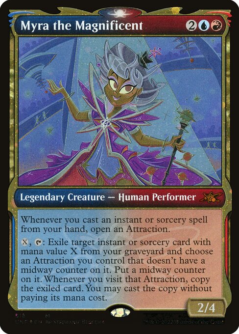 Myra the Magnificent [Showcase Galaxy Foil]