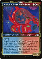 Roxi, Publicist to the Stars [Showcase Galaxy Foil]