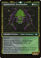 Spinnerette, Arachnobat [Showcase Galaxy Foil]