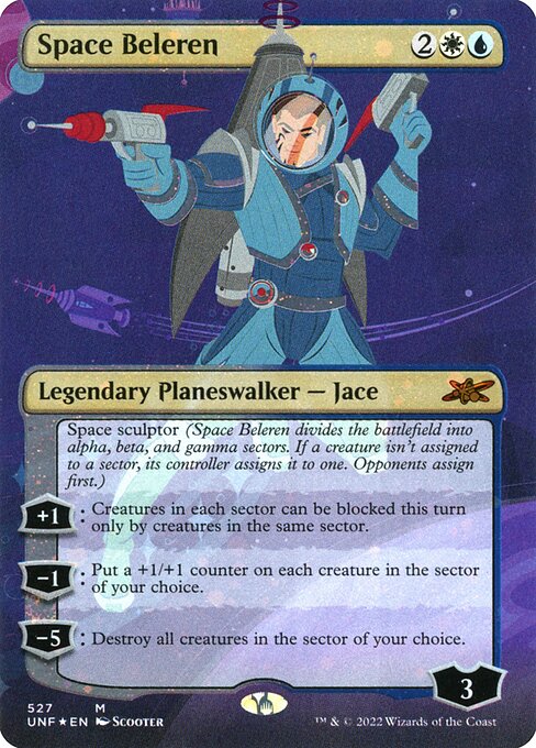 Space Beleren [Borderless Galaxy Foil]