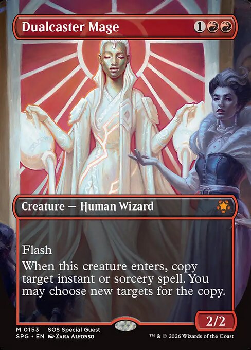 Dualcaster Mage [Secrets of Strixhaven Foil]