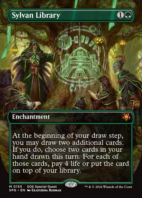 Sylvan Library [Secrets of Strixhaven]