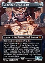 Codie, Vociferous Codex [Secrets of Strixhaven]