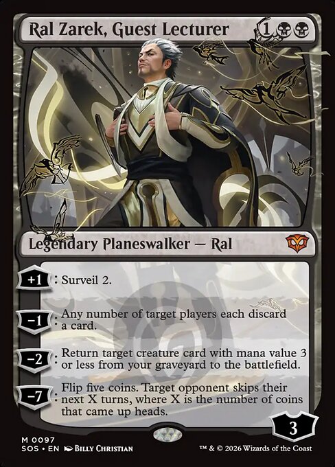 Ral Zarek, Guest Lecturer [Foil]