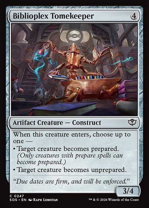 Biblioplex Tomekeeper [Foil]