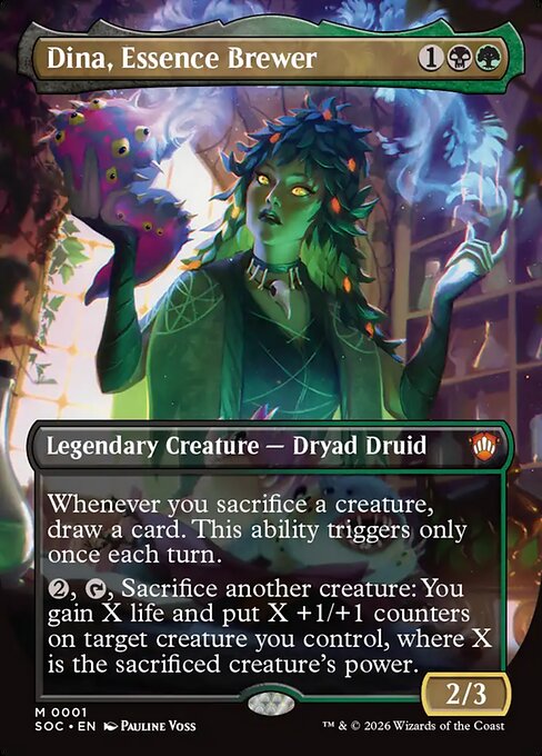 Dina, Essence Brewer [Borderless Foil]