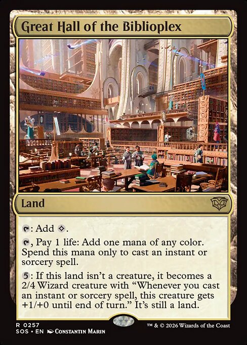 Great Hall of the Biblioplex [Foil]