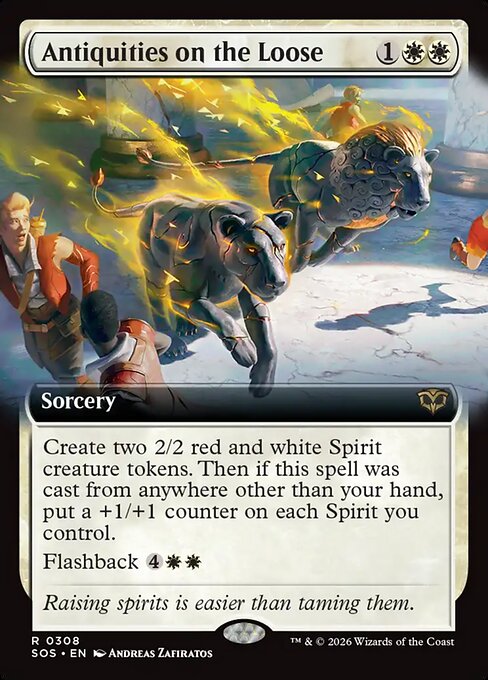 Antiquities on the Loose [Extended Artwork Foil]