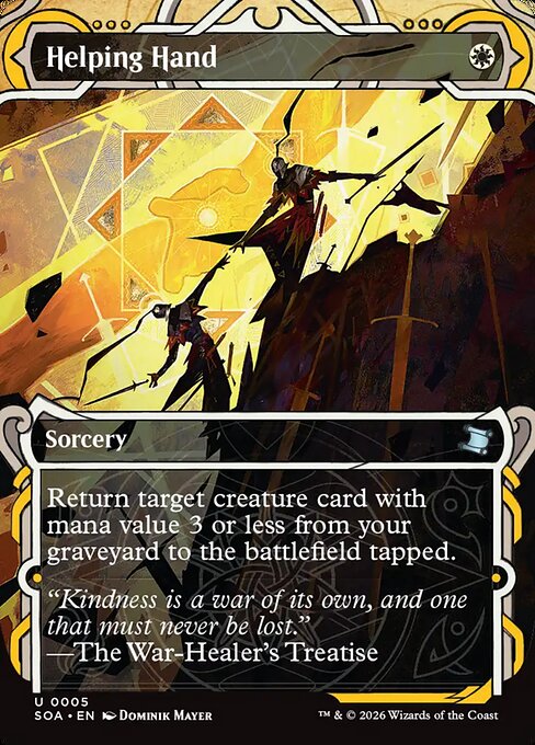 Helping Hand [Borderless Foil]