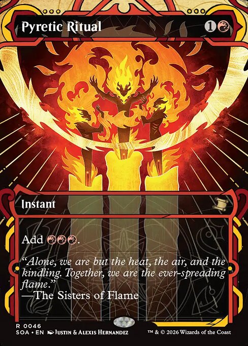 Pyretic Ritual [Borderless Foil]