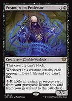 Postmortem Professor