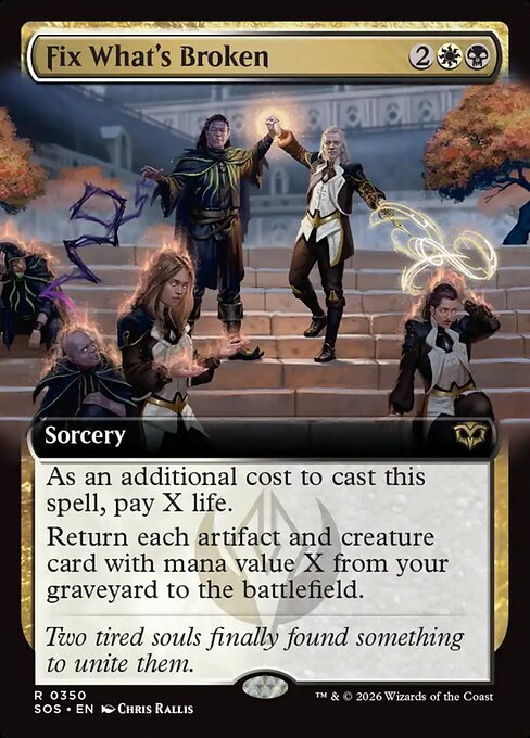 Fix What's Broken [Extended Artwork Foil]