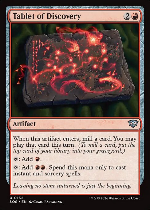 Tablet of Discovery [Foil]