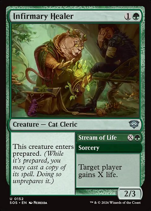 Infirmary Healer // Stream of Life [Foil]