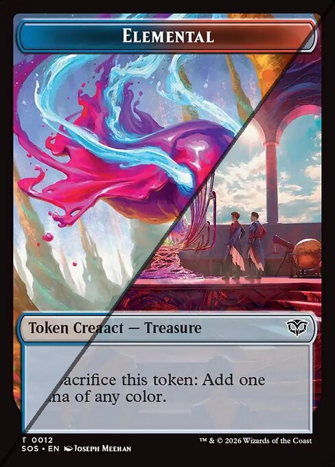 Elemental Token  // Treasure Token TSOS 