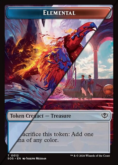 Elemental Token  // Treasure Token TSOS 