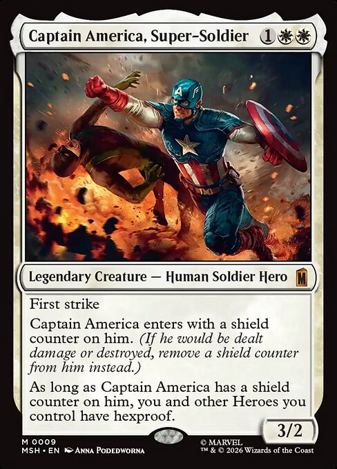 Captain America, Super-Soldier [Foil]