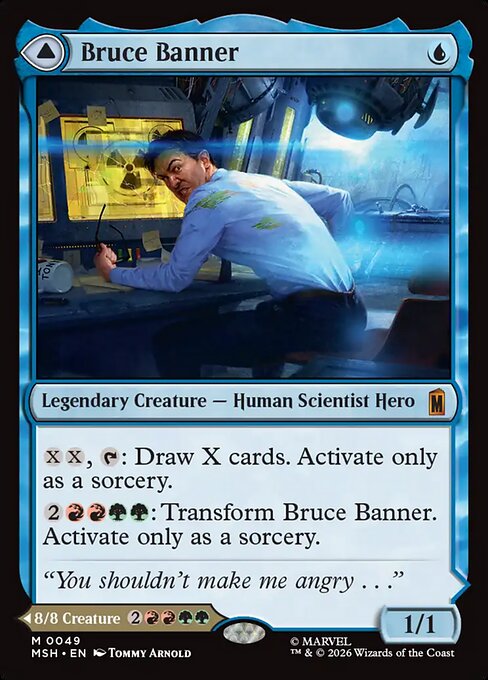 Bruce Banner // The Incredible Hulk [Foil]