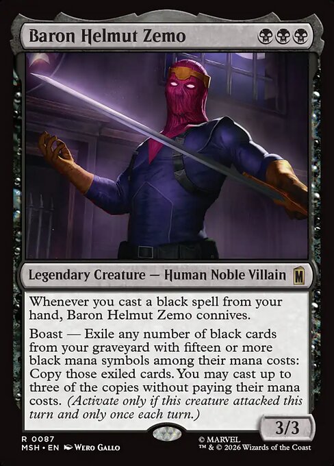 Baron Helmut Zemo [Foil]