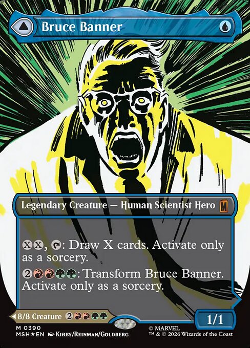 Bruce Banner // The Incredible Hulk [Classic Comic Foil]