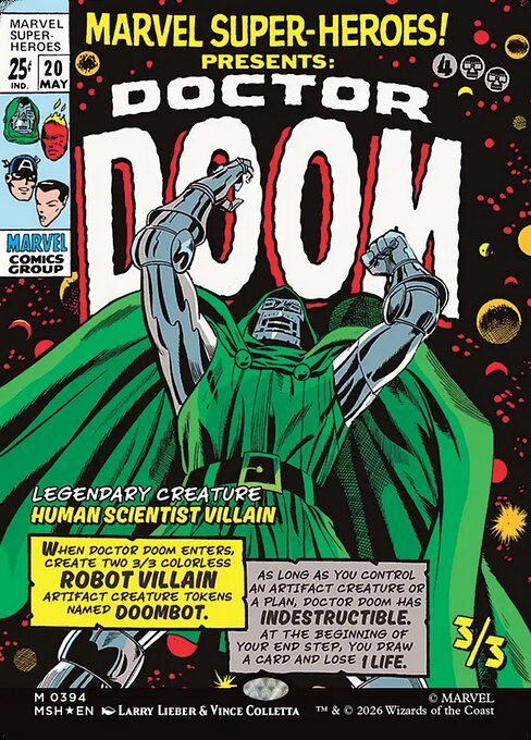 Doctor Doom [Classic Comic Foil]