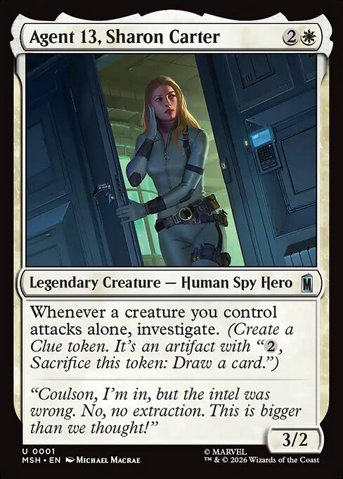 Agent 13, Sharon Carter [Foil]