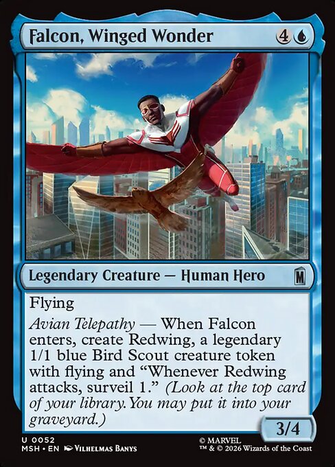 Falcon, Winged Wonder [Foil]
