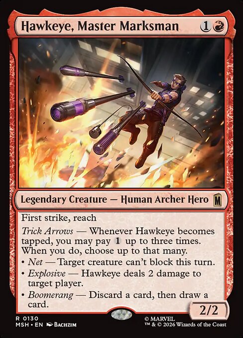 Hawkeye, Master Marksman [Foil]