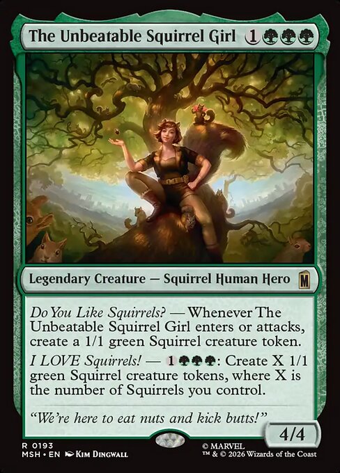 The Unbeatable Squirrel Girl [Foil]