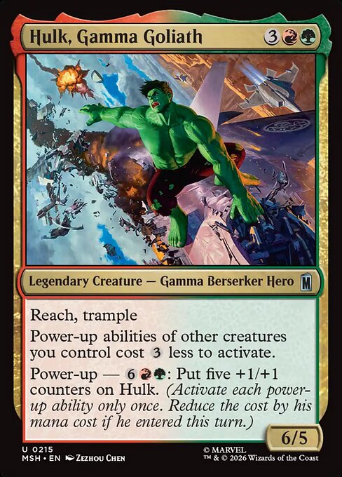 Hulk, Gamma Goliath [Foil]