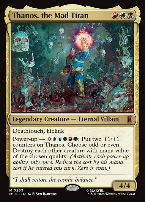 Thanos, the Mad Titan [Foil]