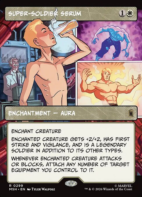 Super-Soldier Serum [Showcase Panel Foil]