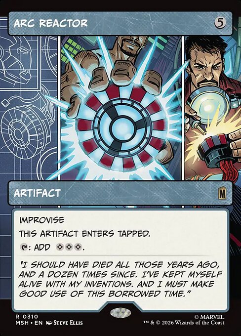 Arc Reactor [Showcase Panel Foil]