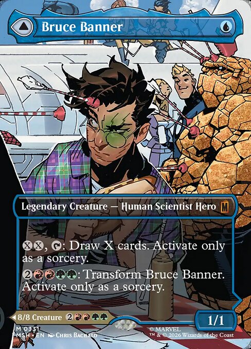 Bruce Banner // The Incredible Hulk [Borderless Scene]