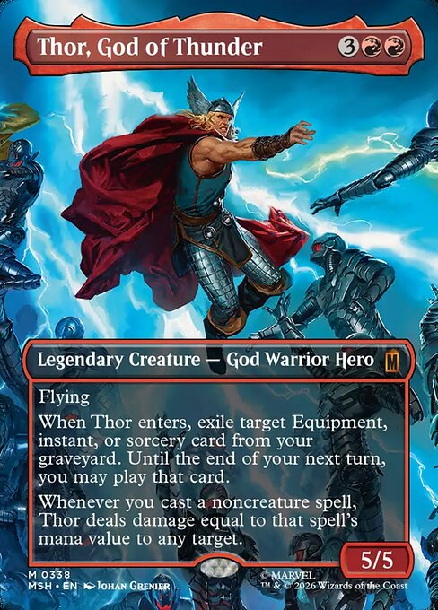 Thor, God of Thunder [Borderless Scene]