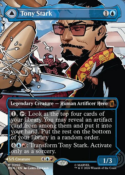 Tony Stark // The Invincible Iron Man [Borderless Scene]