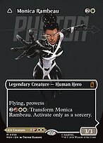 Monica Rambeau // Photon, Living Light [Borderless Logo]