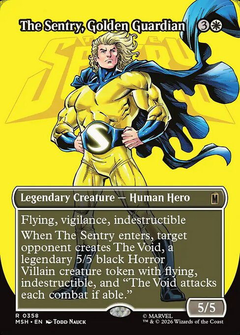 The Sentry, Golden Guardian [Borderless Logo]